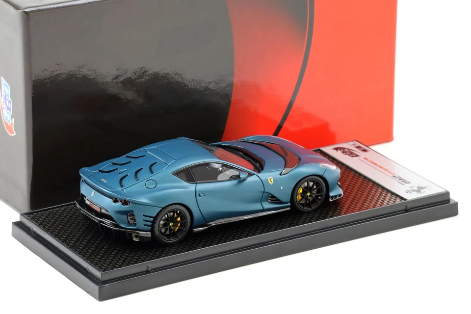 1:43 BBR Ferrari 812 Competizione Bleu Capri Mat - Limité 16 Pcs. - Photo 2/3