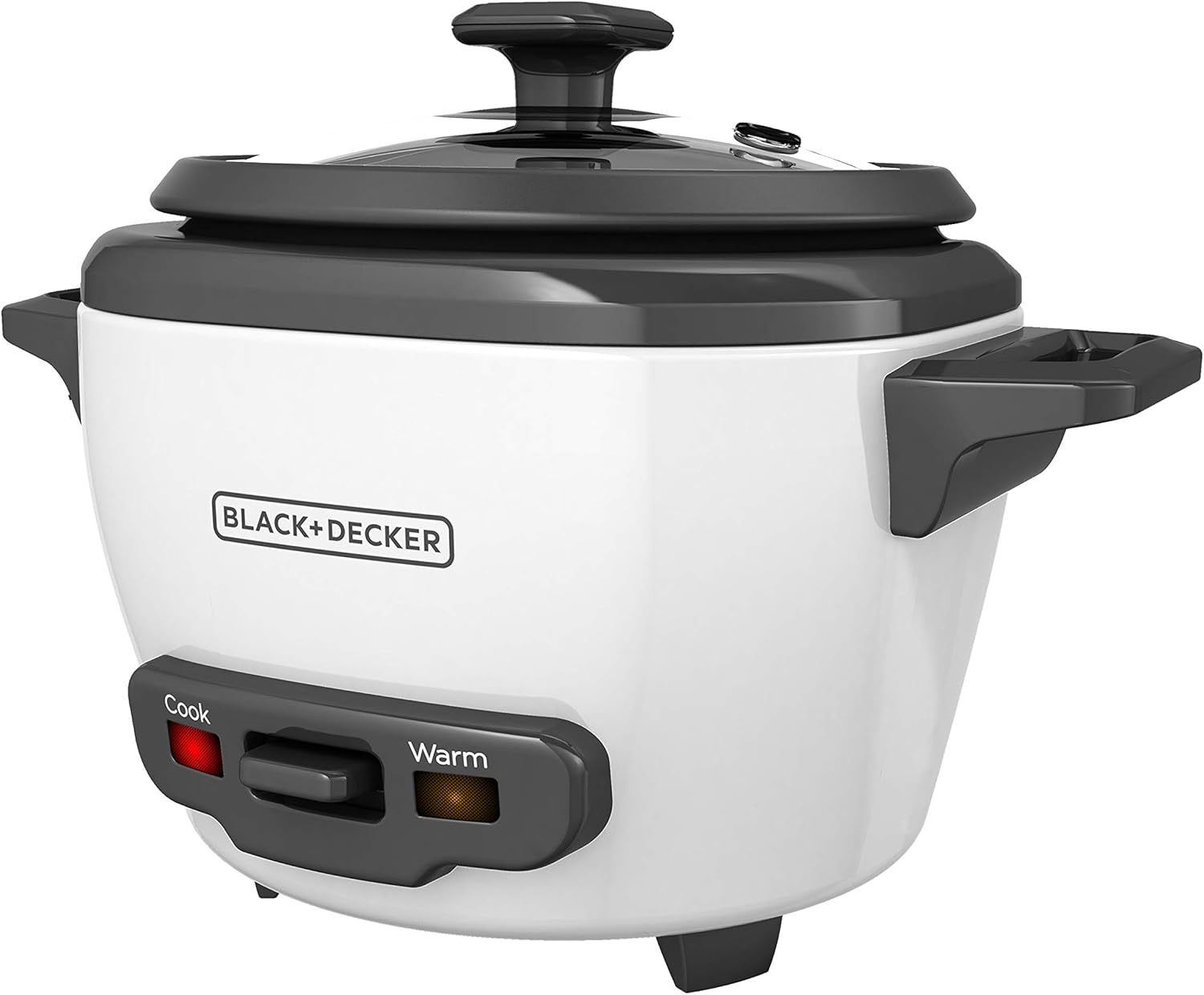 3-Cup Rice Cooker with Steaming Basket