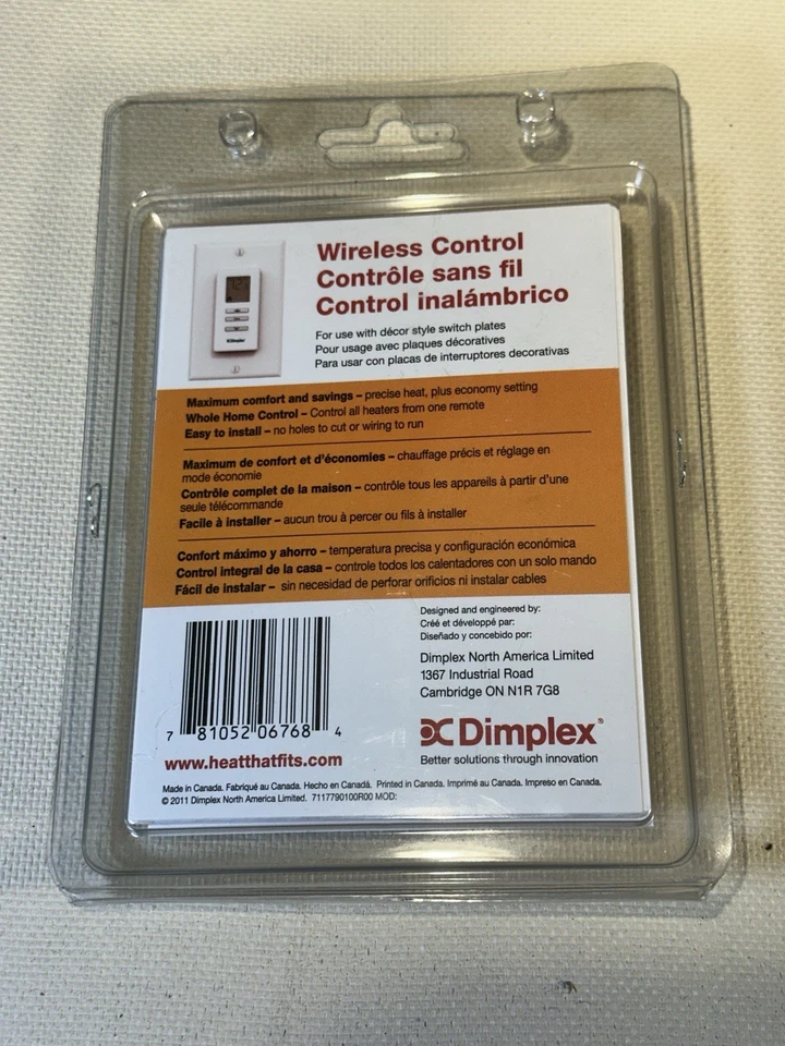 Dimplex Single Zone Connex Wireless Controller - DPCRWS - New - Image 2 of 2