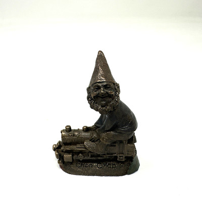 Tom Clark CHOO CHOO Bronze Figurine Train Cairn Studios Charmers # 10501 Ed #80