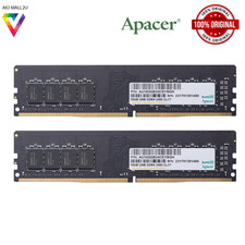 Apacer 16GB (2*8) GB DDR4 2666MHz Desktop RAM DIMM PC4-21300 AU08GGB26CQYBGH