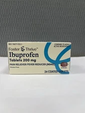 IBUPROFEN 200MG 24 TABLETS (FOSTER & THRIVE  (1PK)
