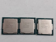 MIX LOT OF 3 INTEL CORE i7-7700T SR339 (2) & i7-7700K SR33A PROCESSORS (PR734)