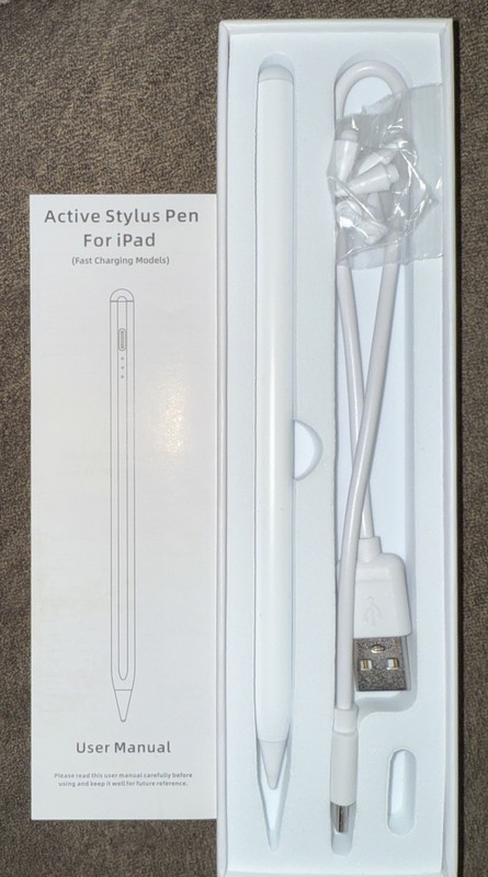 Stylus Pen For iPad 25 Minis, iPad Pro 11/12-Inch (White)