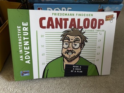 Cantaloop Book 2: A Hack of A Plan, Excellent Condition, Complete unplayed 