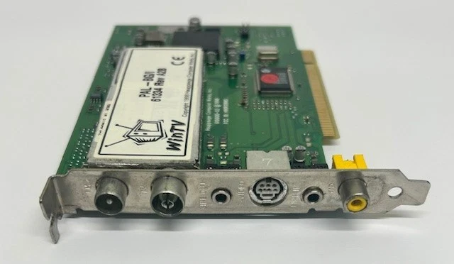 Hauppauge WinTV PAL-BG/I 61334 Rev A2B 610000-03 PCI TV Tuner Card - Image 3 of 4