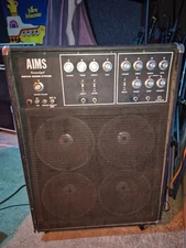 Mega Rare AIMS Professionalized guitar system amp model 105/Tube combo amp-Great