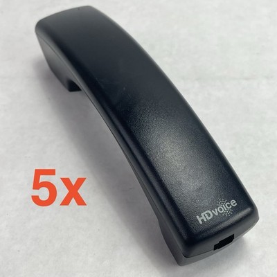 HD Voice Polycom Handset 2215-17680-001 for VVX 300 301 310 311 400 Lot of 5