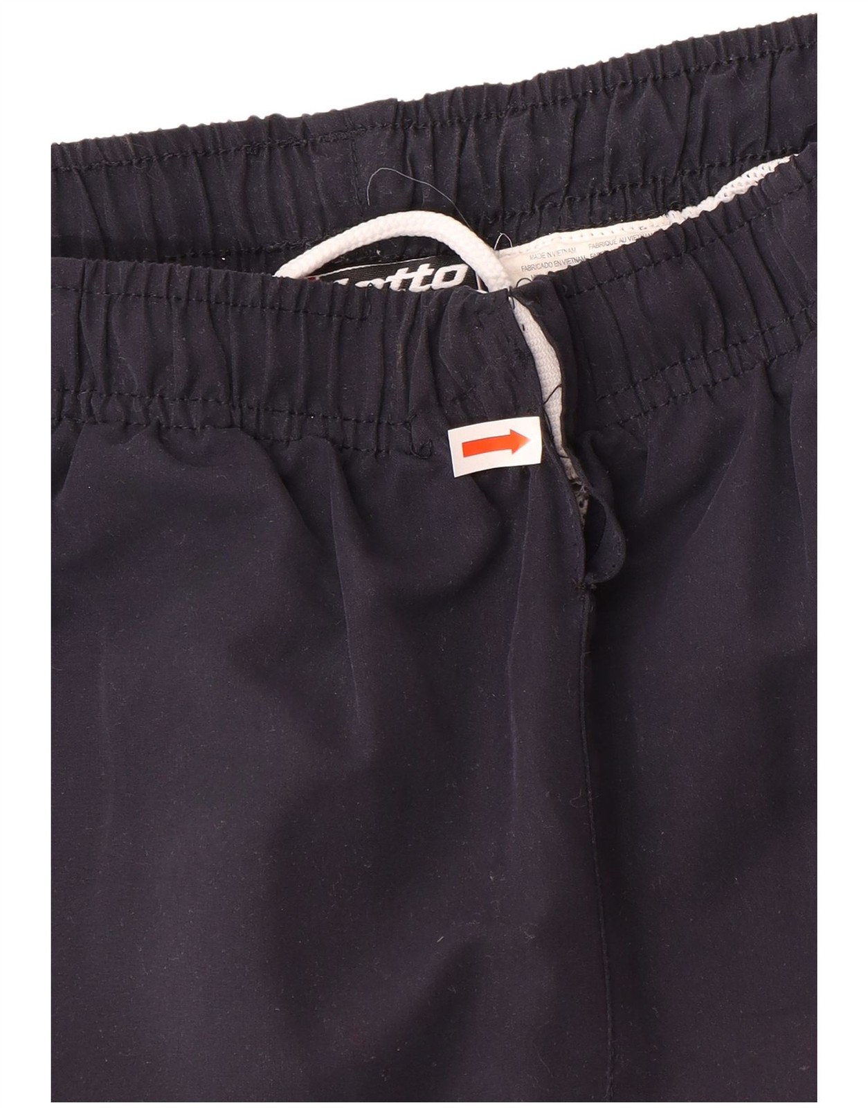 Lotto Mens Tracksuit Trousers Medium Navy Blue Colourblock Polyester AK18 image 4
