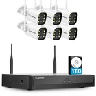 5MP Security Camera System Outdoor Wireless Audio Wifi Home CCTV 5MP 10CH NVR