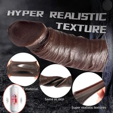 Male Cock-Girth-Enlarger-Enhancer-Penis-Extension-Extender-Sheath-Sleeve-Men Big