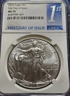 2018 American Silver Eagle NGC MS70 First Day of Issue