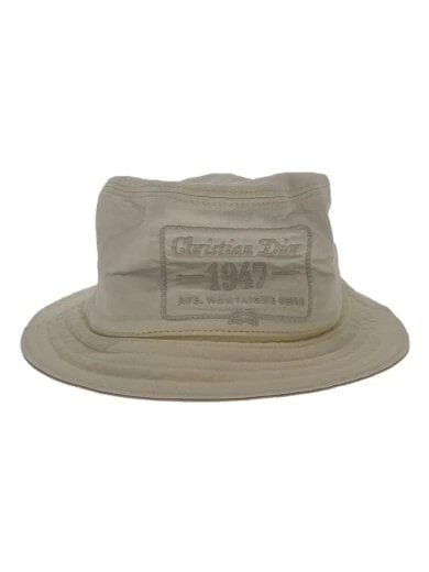 Dior HOMME/Logo/Chapeau Oblique/M/Coton/WHT/Homme/243C907B5681