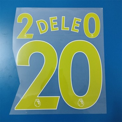 2021-22 Dele Alli Player Size Nameset ID Print Name & Number SET