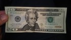 🔥Rare 20.00 Bill Fancy serial number  12345678 Broken Ladder  — photo 1