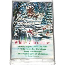 White Christmas - 14 Traditional  Contemporary Songs Cassette 1990 NEW SEALED