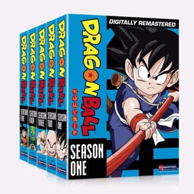 #ad DRAGON BALL THE COMPLETE CARTOON ANIMATION SERIES SEASONS 1 5 DVD 25 DISC SET $46.98