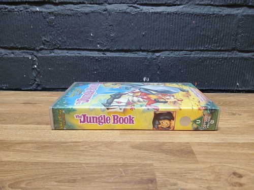 Walt Disney VHS The Jungle Book Vintage Retro Video Cassette Home Cinema - Picture 4 of 4