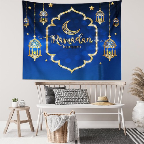 Eid Family Room Photo Background Ramadan Kareem Backdrop Banner Decor Mubarak - Picture 9 of 14