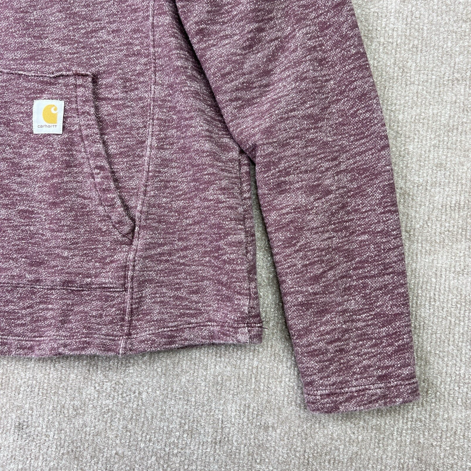 VETEMENTS Carhartt Felpa con Cappuccio Donna Taglia Large 12 14 Newberry Cowl Felpa 102481