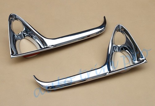Chrome Front Fog Light Lamp Foglight Cover Trim For 2016-2019 Lexus RX450h RX350 - Picture 6 of 11