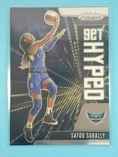 2021 Panini Prizm WNBA Get Hyped Satou Sabally Dallas Wings #14
