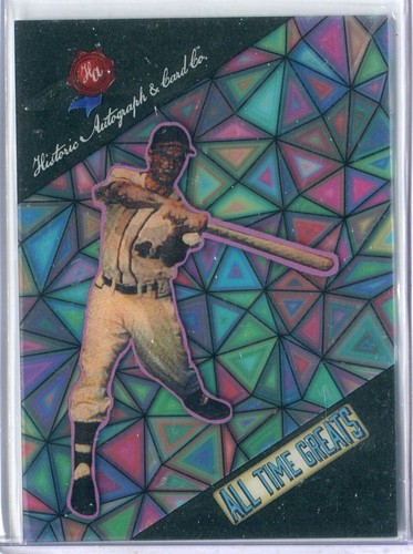 2024 Historische Autogramme All Time Greats Eddie Matthews BUNTGLAS #68 14/25