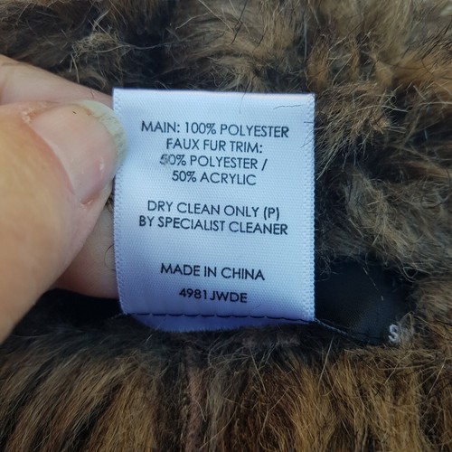 Decjuba Vest Faux Fur and Suede S / M sherpa Designer - Picture 7 of 13