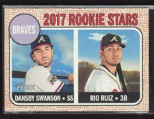 2017 Topps Heritage #76 Dansby Swanson