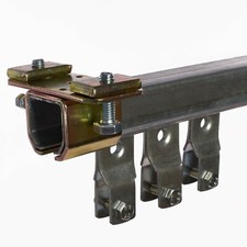 Carrelli metallici inseguimento tenda industriale resistente 6 M porte scorrevoli ideali