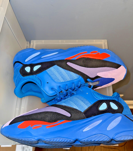 Size 12 - Adidas Yeezy Boost 700 'Hi-Res Blue' HP6674 2022 Boost Adidas - Picture 2 of 11