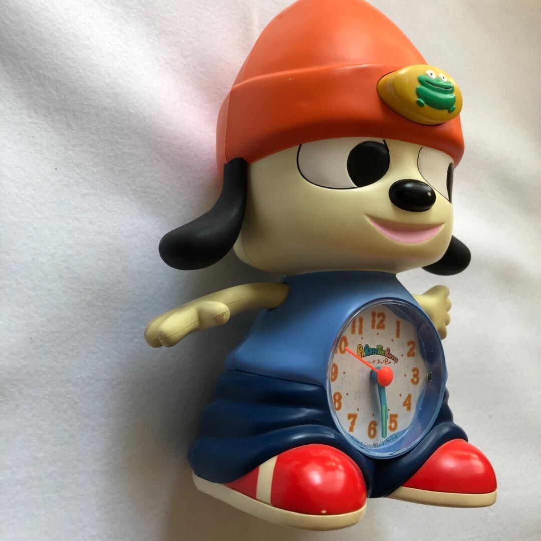 パラッパ クオーツ(目覚まし時計)「パラッパラッパー」 パラッパラッパー 目覚まし時計 展示中 in Museum of CANATO420