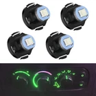 4x Green AC Climate Heater Control Light Bulbs for Dodge Ram 1500 2500 3500