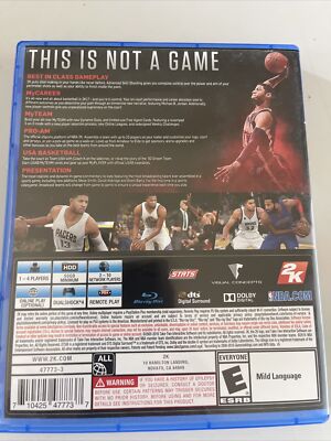 PS4 NBA 2K17 for PlayStation 4 Paul George Cover Basketball Video
