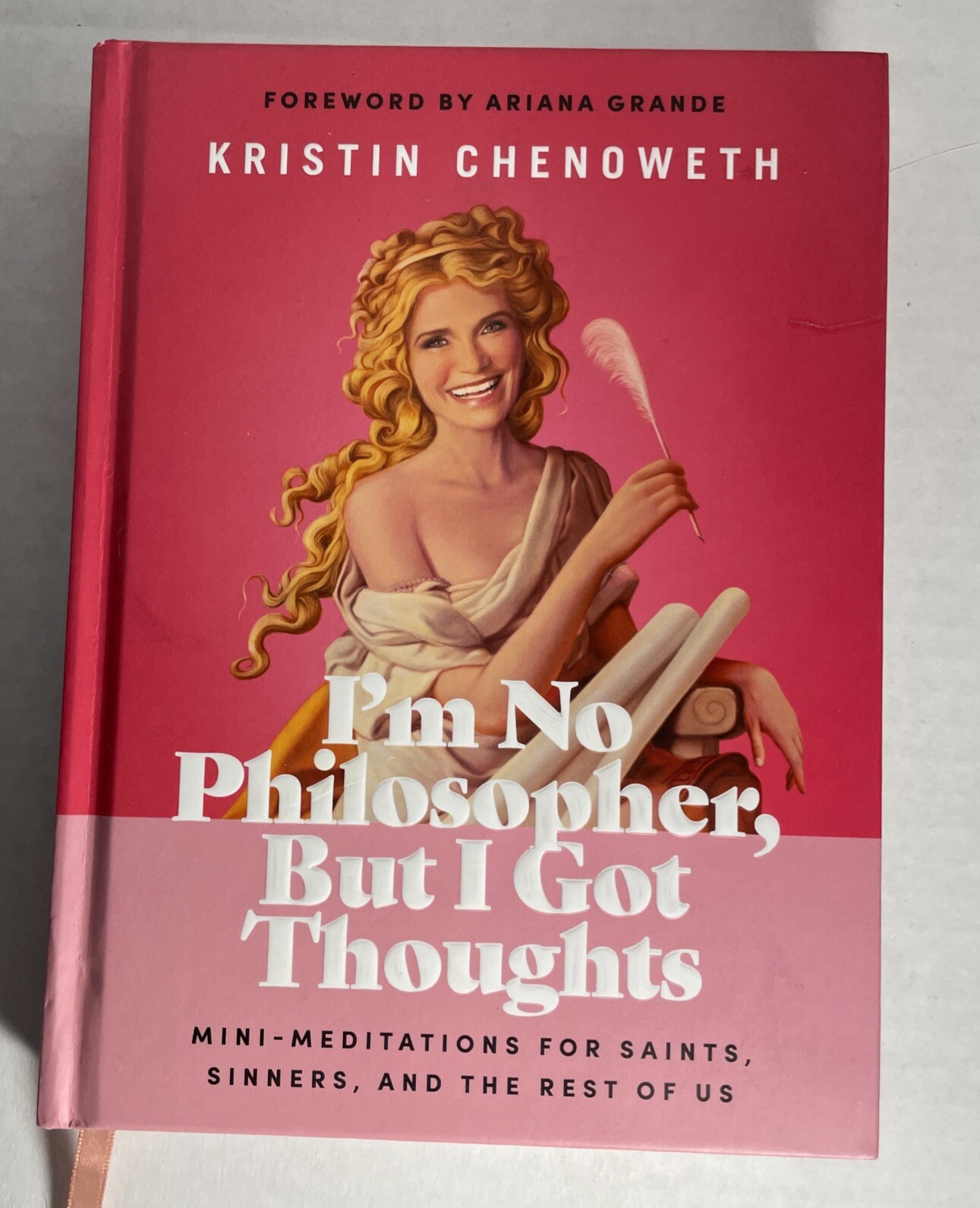 SIGNED by Kristin Chenoweth | I'M No Philosopher | Wicked | 1st Ed