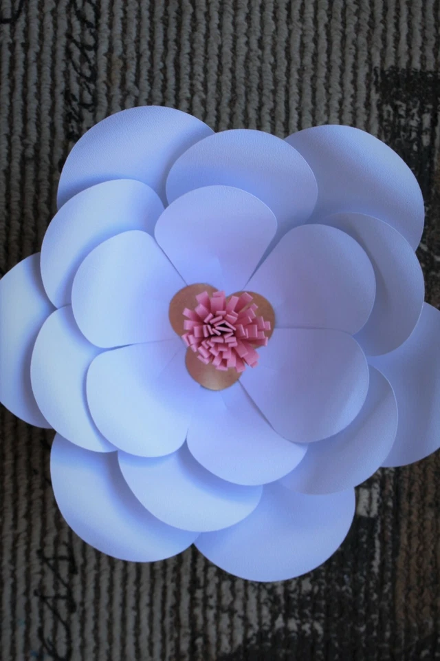 纸花手工玫瑰活动墙壁房间装饰派对婚礼艺术13件 — 第 2/4 张图片