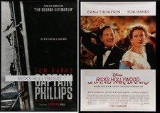 Original CAPTAIN PHILLIPS SAVING MR. BANKS Bus Shelter Posters TOM HANKS