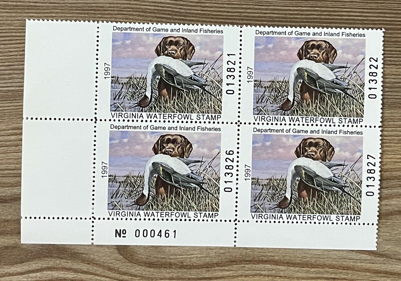 1997 VIRGINIA - State Duck Stamp Lot1 Mint L NH BOTTOM Finally Large discharge sale resale start OG