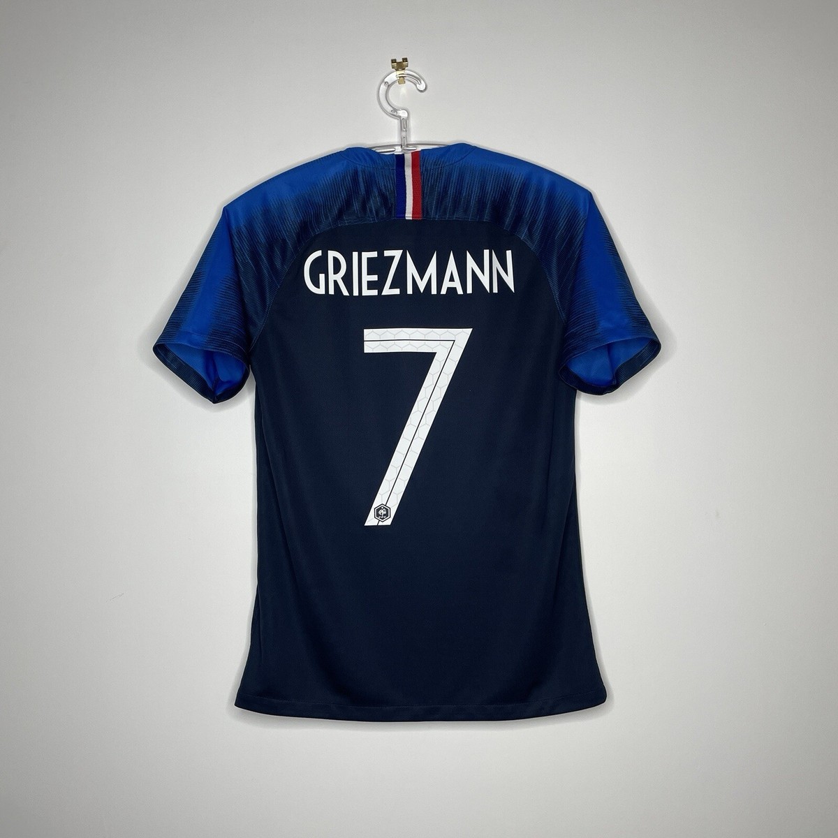 Maillot de Football camiseta Equipe de FRANCE 2018 GRIEZMANN Atletico De  Madrid