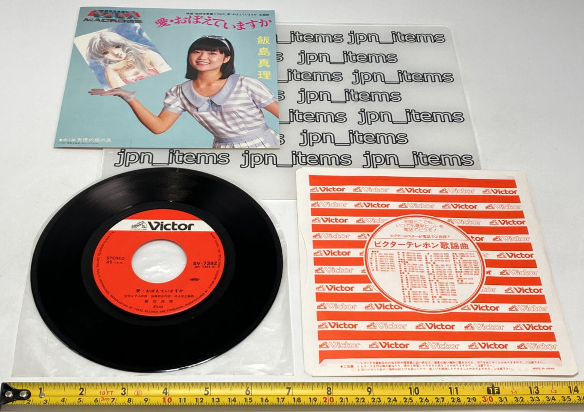 Macross Do You Remember Love? Anime Mari Iijima Single Vinyl