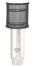 Rockville Pop Filter Curved Mesh Recording Microphone Windscreen for MXL V87