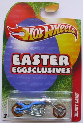2011 Hot Wheels Walmart Easter Eggsclusives Blast Lane Blue MC3s