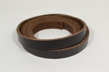 Leather Strip - Chocolate oil tan pullup - 5/8" - 8-9 oz - 1 Piece E415 