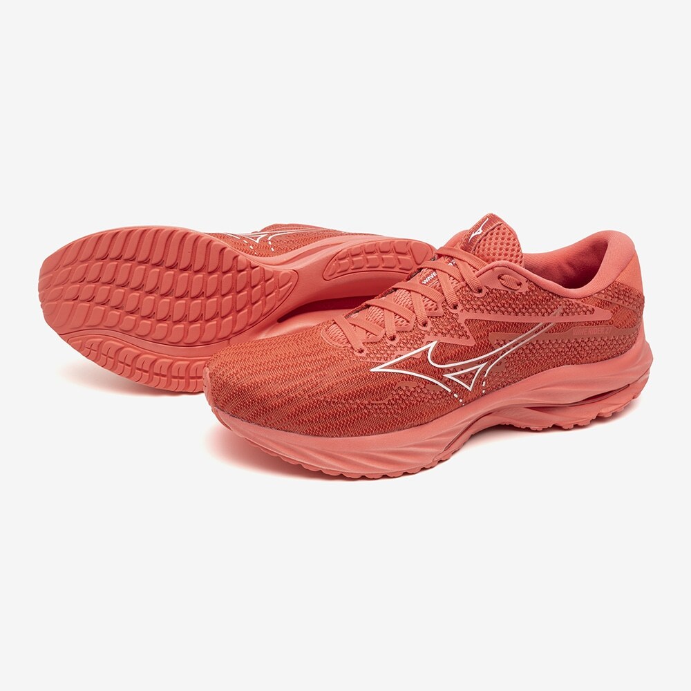Mizuno Running Shoes Wave Rider 27 Red/White J1GC2308 01