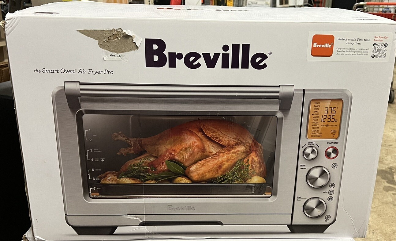 NEW Breville Smart Oven Air Fryer Pro Brushed Stainless Steel BOV900BSS