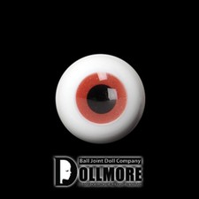 Red color 6mm sold glass eyes D - Basic 6mm Eyes DA01 