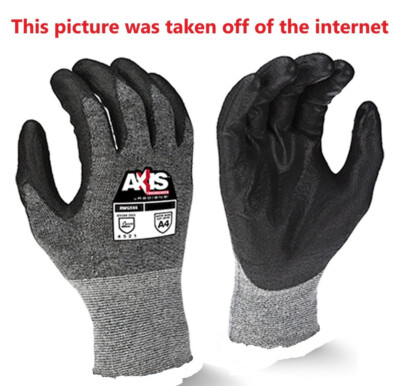 Radians RWG566M Axis Cut Protection A4 Touchscreen Work Gloves-Medium (12 Pairs)