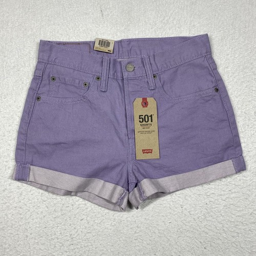 New Levi'S 501 Shorts Mid Rise Women's 