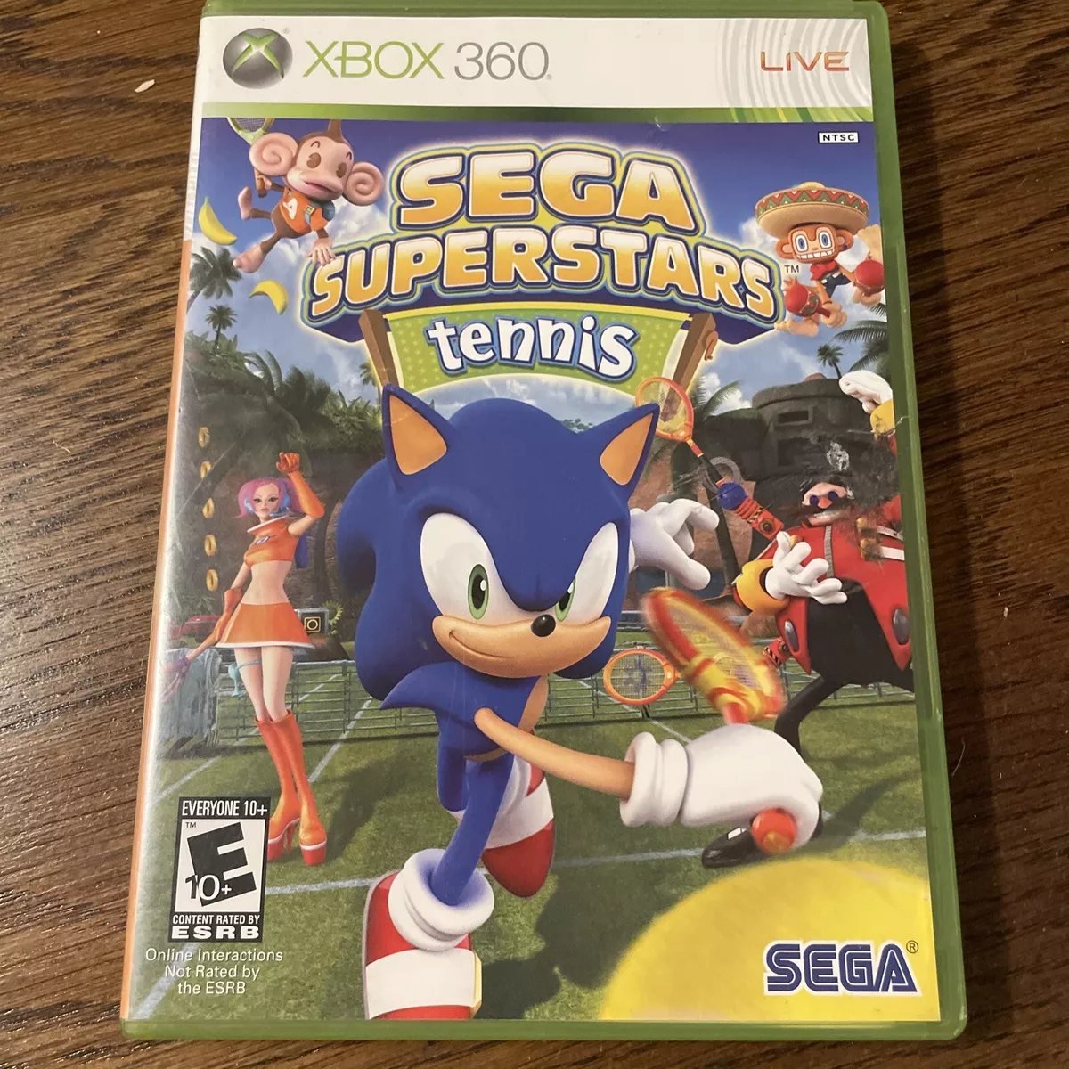  Sega Superstars Tennis - Xbox 360 : Video Games