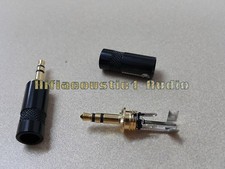 1x YS 3.5mm Stereo Mini Male ConnectorPlug Earphone cable  Gold Plated 